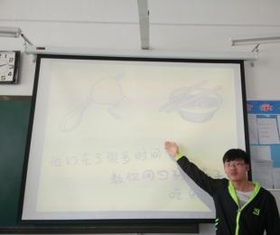 机械工程系开展“传承孝道”主题班会活动